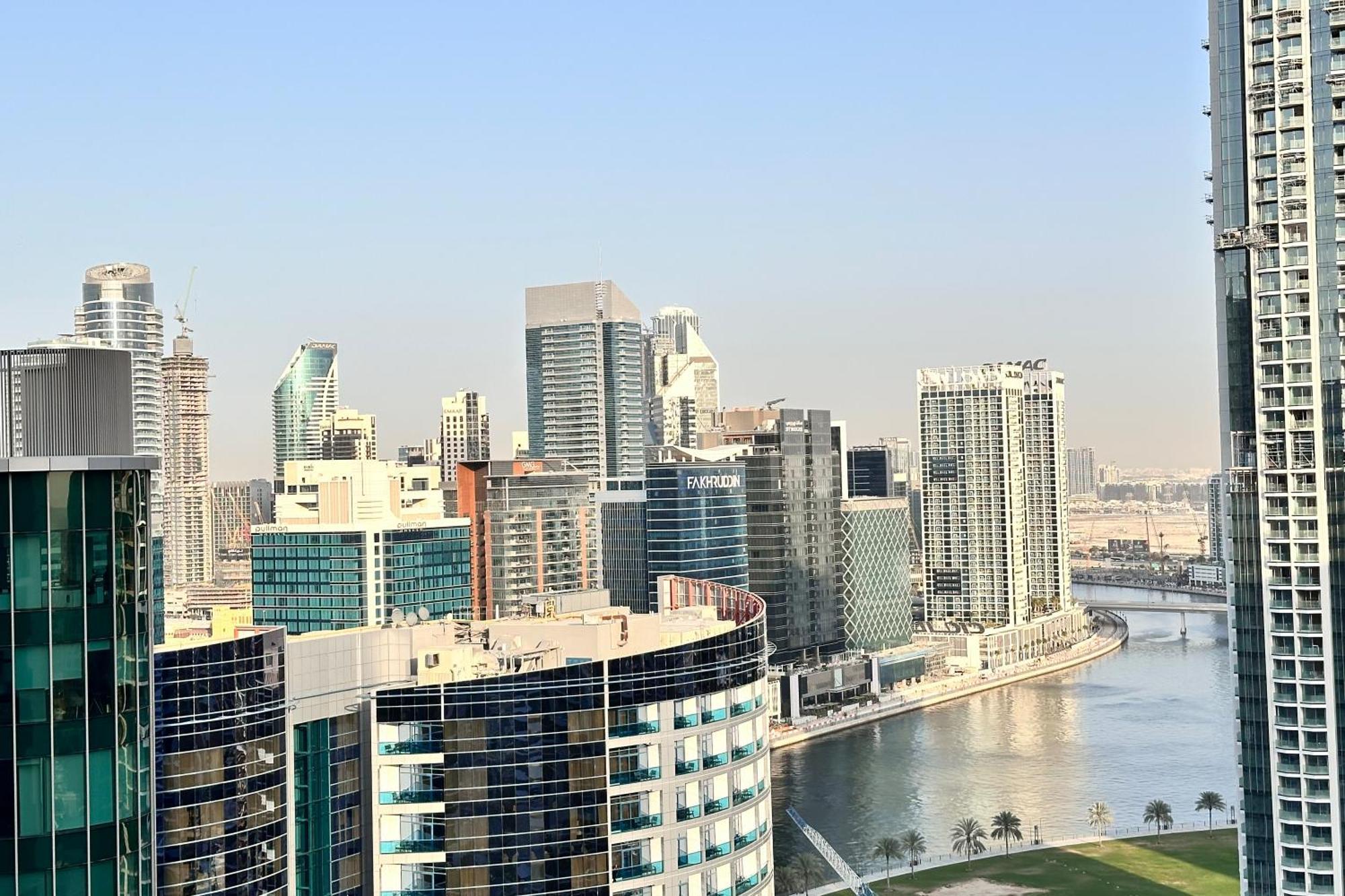 Vserve Modern Oasis Canal & Burj Views Apartment Dubai